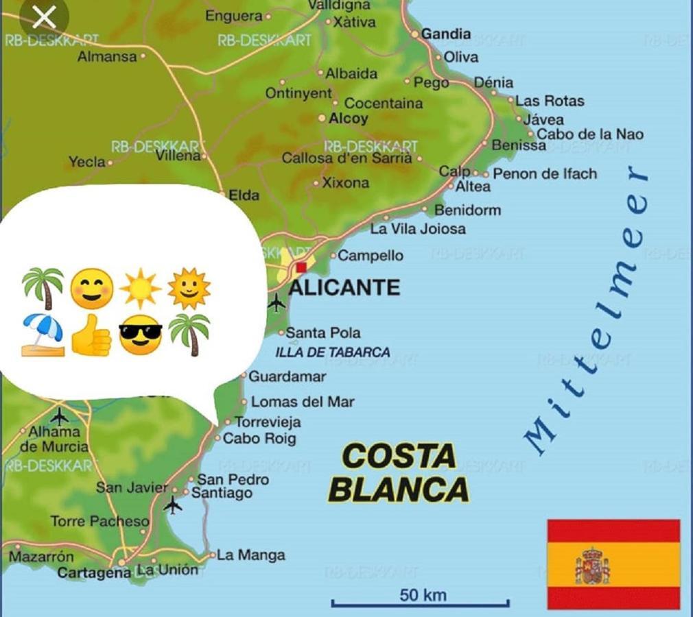 Los Almendricos Appartment - 3 Bedrooms Orihuela Costa Dehesa de Campoamor  外观 照片